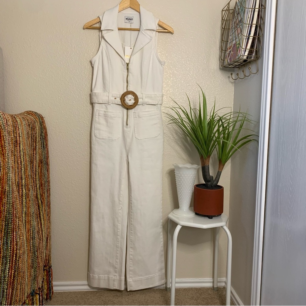Show Me Your Mumu denim jumpsuit